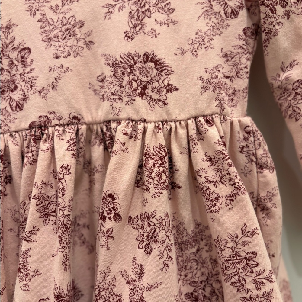 Janie and Jack Pink Floral Dress - Picture 2 of 6